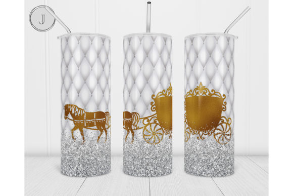 Download 20oz Princess Carriage Tumbler Luxury5 - Premium Bundle