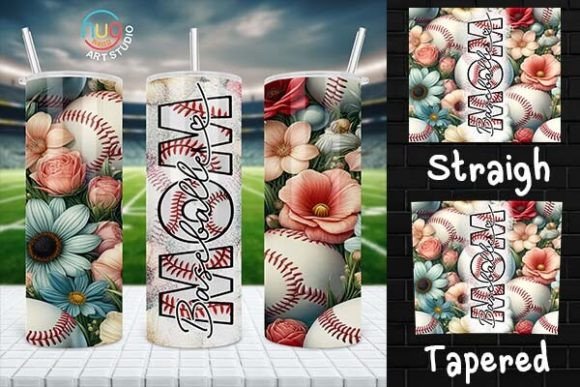 Download Baseball Mom Floral Tumbler,Gift for Mom - Gift Collection