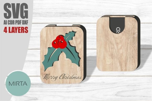 Download Christmas Gift Card Holder Svg, Laser - Gift Collection
